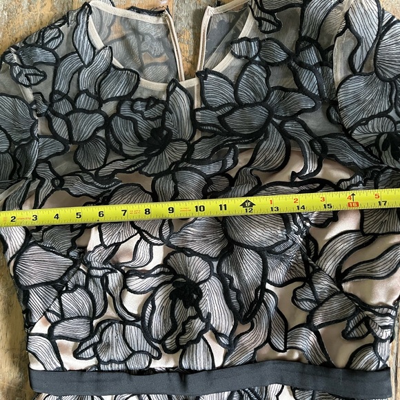 NWT JS Collections Soutache Lace midi dress sz 8 - Picture 6 of 11